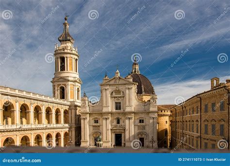 Loreto Sacred Place In The City Of Ancona In The Marche Italy Where