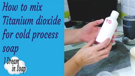 In fact, titanium dioxide accounts for 70% of pigments the entire world about. Mixing TITANIUM DIOXIDE for cold process soap tutorial ...