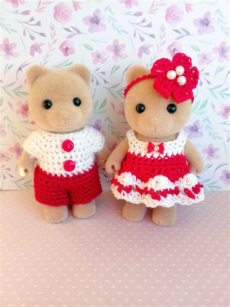 Clothing For Sylvanian Families Calico Critters Sylvanian Etsy In 2021 Sylvanian Families