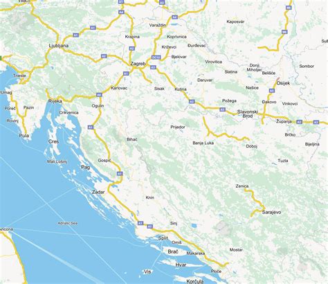 Perdón Pensamiento Lustre Mapa Hrvatske Construcción Naval Duquesa Altitud