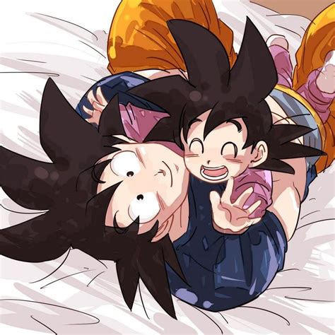 Goku Looks So Happy 3 Dragon Ball Z Dragon Ball Super Manga Dragon Ball Artwork Son Goku