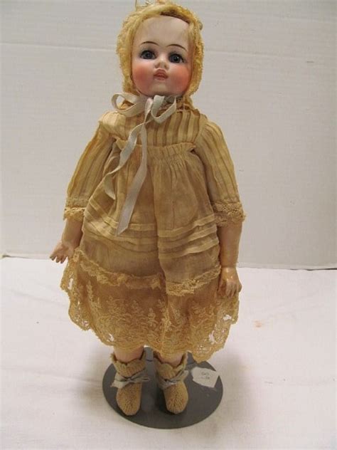 Sold Price 85 Antique Porcelain Doll Wjointed Composite Body ~ 12