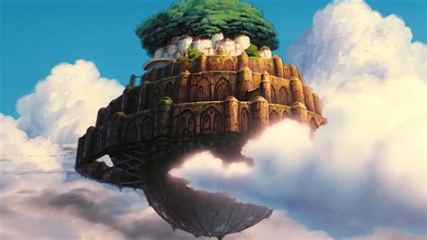 Wallpaper Studio Ghibli Anime Laputa Castle In The Sky 2560x1440