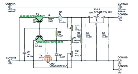 Electronic Fuse Circuit For Power Supply