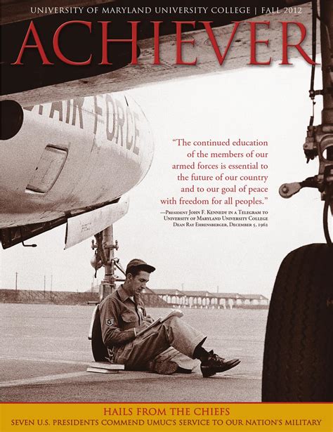 Maybe you would like to learn more about one of these? UMUC Achiever Magazine, Fall 2012 by University of ...