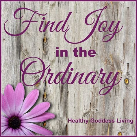 Find Joy In The Ordinary Quotes For Inspiration Its The Little