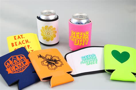 Make Your Own Koozie With A Cricut The Country Chic Cottage