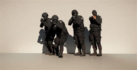 Eup Noose Tru Tactical Response Unit Outfits For Mp Male Menyoo
