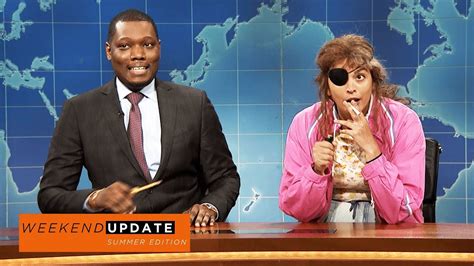 Weekend Update Cathy Anne On Nazis Snl Youtube