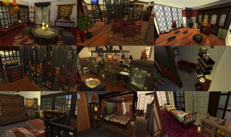 China has many different geographical and weather conditions along with a wide variety of lifestyles. Traditional Chinese House - Interior : Sims4
