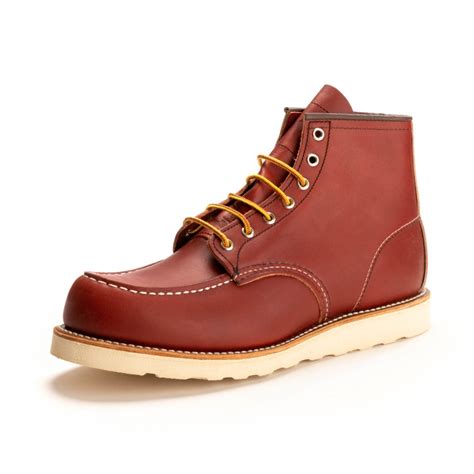 Red Wing 6 Inch Moc Toe Mens Boot Footwear From Cho