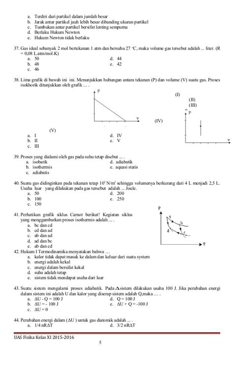 Contoh Soal Fisika Kelas 11 Beserta Jawaban - Kumpulan Contoh Surat dan Soal Terlengkap