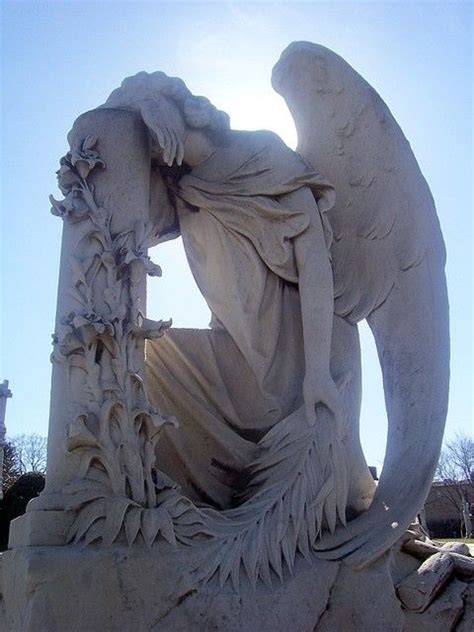 Weeping Angel Angel Statues Angel Art Cemetery Angels