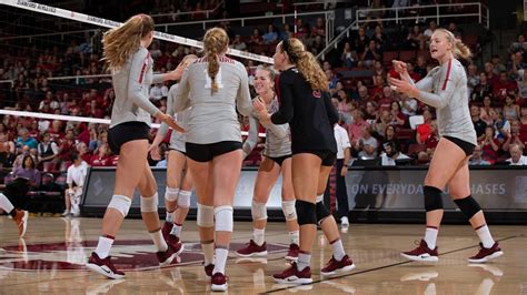 Highlights Top Ranked Stanford Women S Volleyball Defeats No Penn