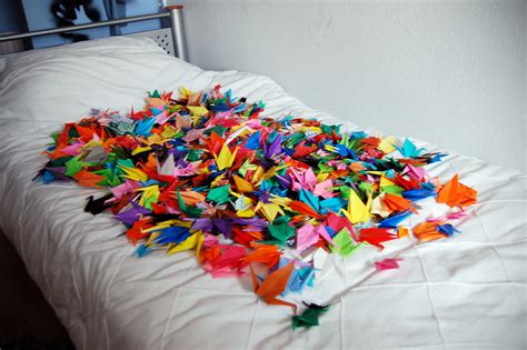 1 000 paper cranes what to do with them jess c flickr