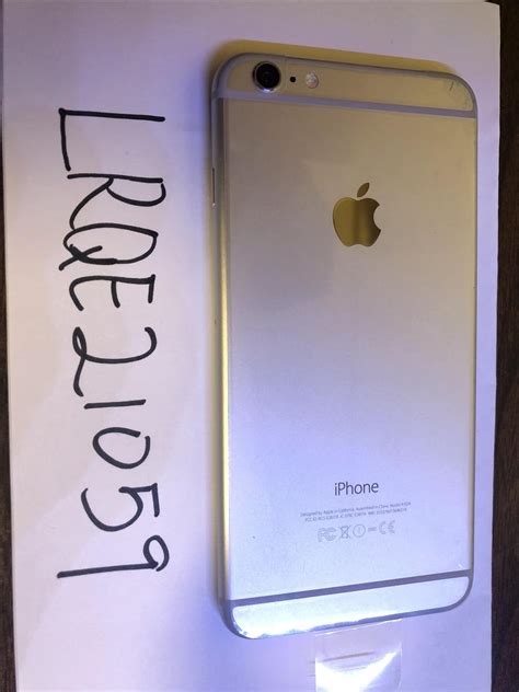 Apple Iphone 6 Plus Unlocked Silver 64gb A1524 Lrqe21059 Swappa