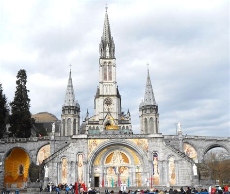 The Rosary Basilica Situated In Lourdes France Is The Third Of The