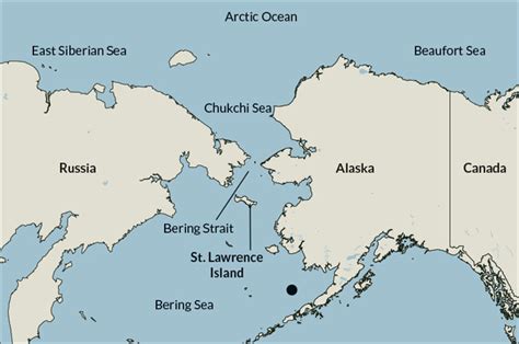 Estrecho De Bering La Guía De Geografía