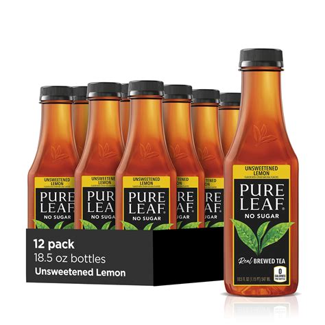 Buy Pure Leaf Iced Tea Unsweetened Black Tea With Lemon Unsweetened