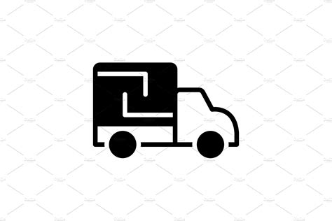 Lorry Cargo Icon Icons ~ Creative Market