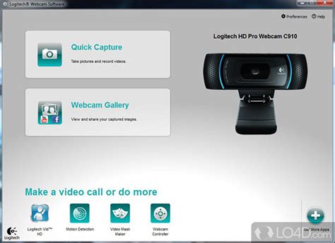 Logitech Webcam Software Screenshots