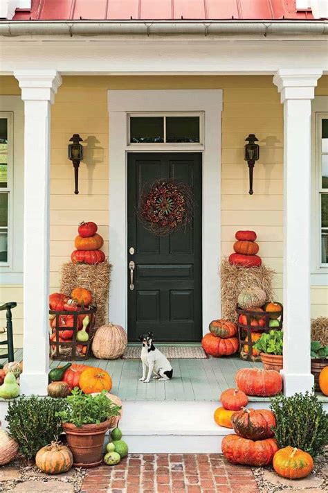 40 Amazing Ways To Decorate Your Front Door With Fall Style