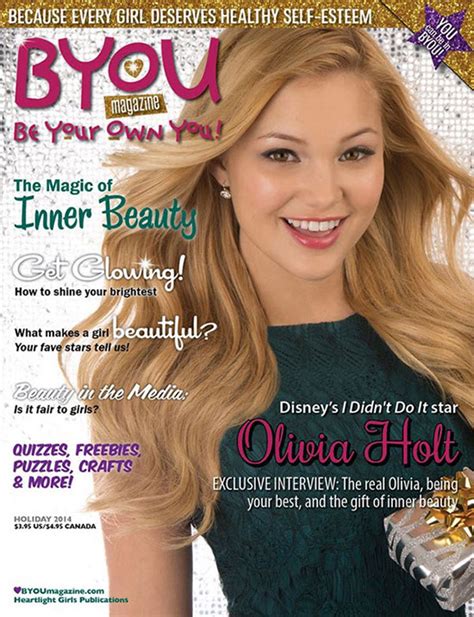 Olivia Holt In Byou Magazine Holiday 2014 Issue Hawtcelebs