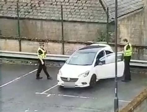 Cops Interrupt Brazen Couple Filmed Performing Sex Acts In Parked Car