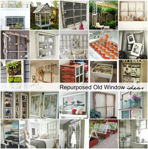 How To Repurpose With Old Window Ideas The Idea Room