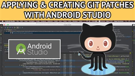 Call your new application testproject. android studio git creating applying patches - Nige's App Tuts