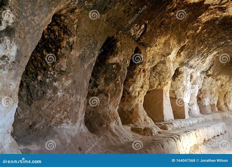 Inside The Cave Monastery At Takht E Rostam In Northern Afghanistan