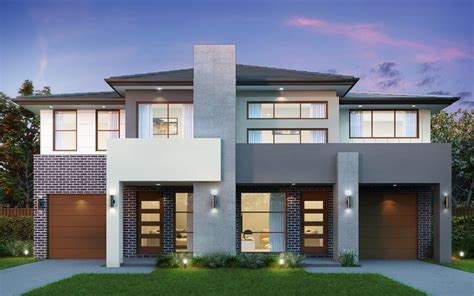 How To Get The Look Of A Modern Duplex House Meridian Homes