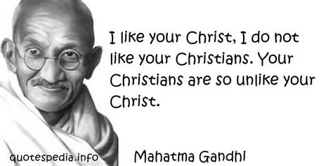 Gandhi On Christianity Quotes Quotesgram