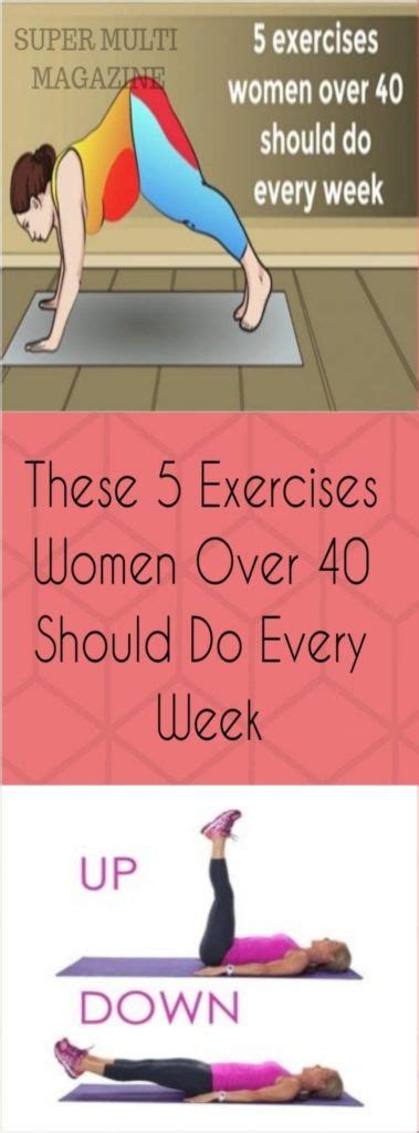 These 5 Exercises Women Over 40 Should Do Every Week Multi Super