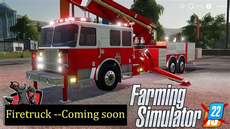 Firetruck Farming Simulator Youtube