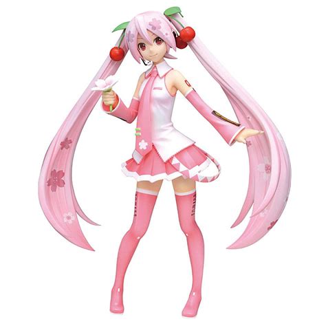 Vocaloid Hatsune Miku Super Premium Pvc Figure Sakura Cherry Blossom