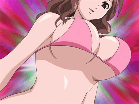 Rule 34 1girls 43 Akahori Gedou Hour Rabuge Animated Bikini Top Bounce Bouncing Breasts