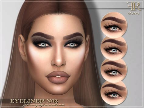 Frs Eyeliner N03 By Fashionroyaltysims At Tsr Sims 4 Updates