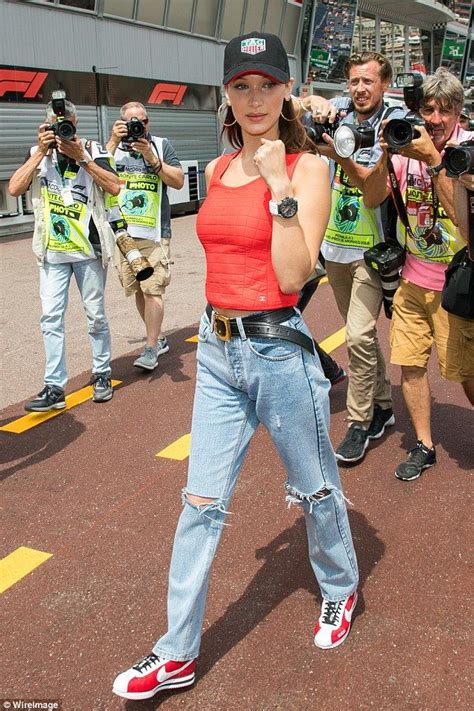 Bella Hadid Is Effortlessly Chic At Monaco Formula One Grand Prix Fashion Bella Hadid Outfits