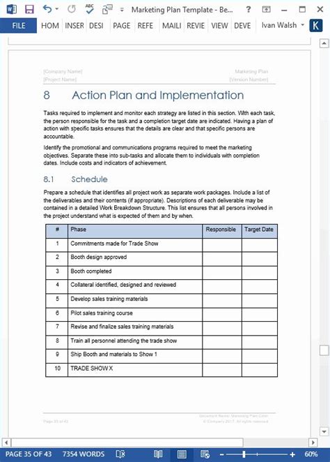 Marketing Action Plan Template Excel Best Of 4 Step Plan To A