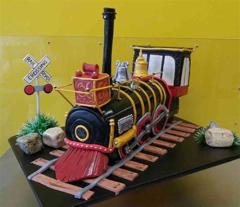 Sculpted Train Cake Le Bakery Sensual