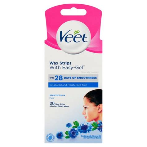 Veet Hair Remover Facial Hair Remover Face Wax Strips S