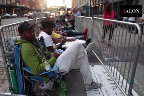 Watch Professional Line Sitters Wait In Lines
