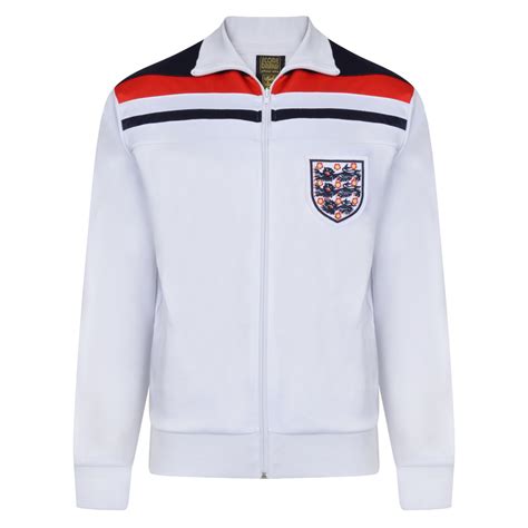 The two old rivals met for the first time in a major tournament for 25 years and were forced to share the spoils at wembley. Score Draw England 1982 Empire White Track Jacket | Retro ...