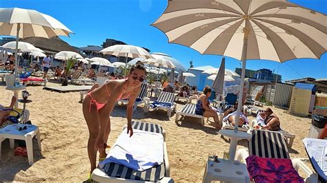 K Beach Walk Fun And Charm In Mamaia Under The Hot Sun Summer Vacation Part Youtube