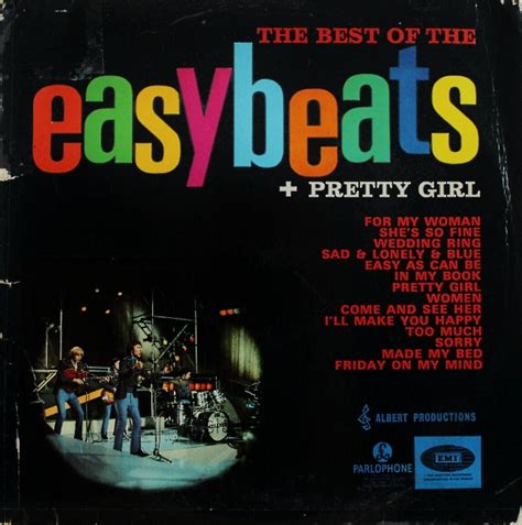 The Easybeats The Best Of The Easybeats Pretty Girl 1971 Vinyl