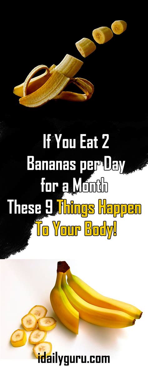 If You Eat 2 Bananas Per Day For A Month These 9 Things Happen To Your