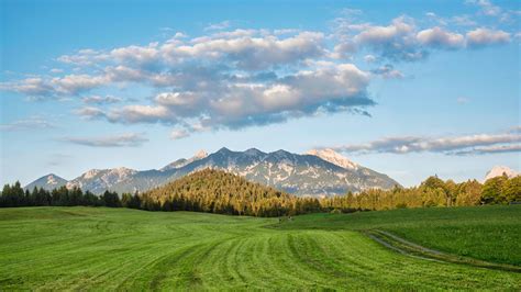 Fondos De Pantalla Alemania Montañas Campos Garmisch Partenkirchen