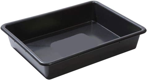 Muddy Hands Heavy Duty Square Rectangle Plastic Tray Cement Mixing Tuff