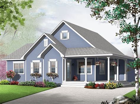 Empty Nester House Plans Country Traditional Empty Nester Home Plan